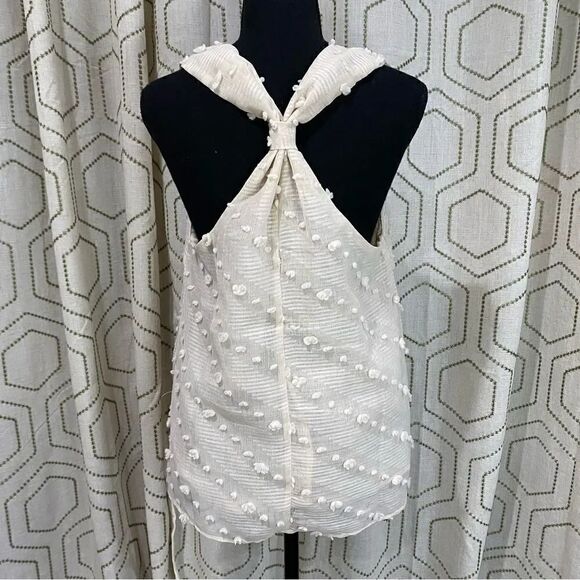 Entro Cream Racerback Tank Size S - Picture 3 of 5